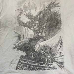 Batman Logo White T-Shirt